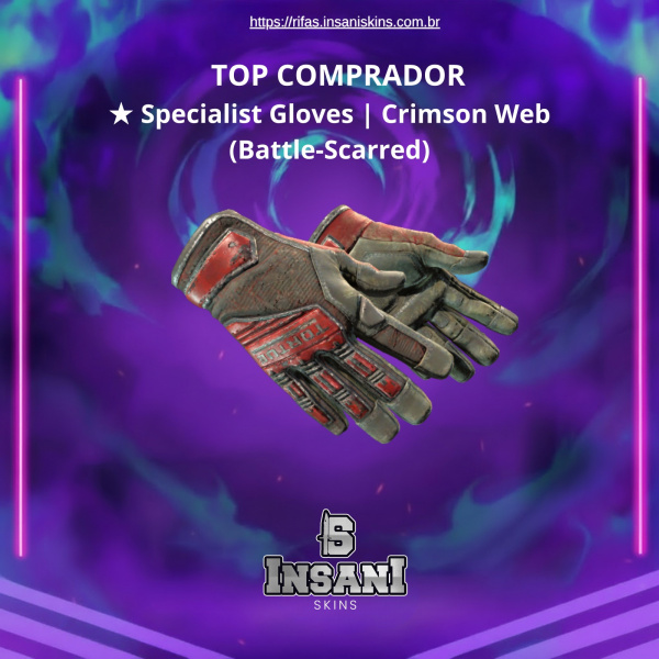 #02 ★ Bayonet | Crimson Web (Field-Tested) 